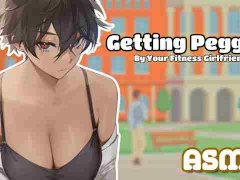 [ASMR] Getting Pegged By Your Fitness Girlfriend [F4M
