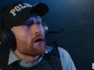 MEN - Horny New Enforcer Malik Delgaty Decides Thats He Wants To Fuck Sexy Cop Olivier Robert screenshot number 2