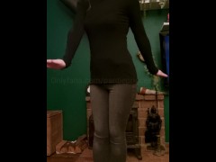 Dorky strip tease to no music - Screenshot 1 of 16 - Funny