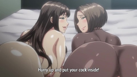 Two Big Boobed Beauties With Hairy Pussies Ask Doggy Fuck for Cock | Hentai Anime 1080p