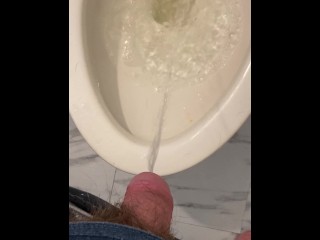 Pissing in the Toilet