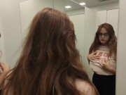 Preview 1 of Blowjob in the clothing store