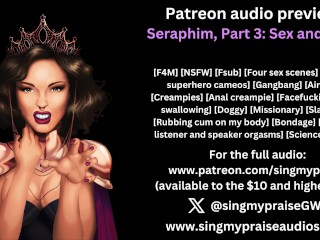 Seraphim, Part 3: Sex and Crime Erotic Audio Preview -performed by Singmypraise