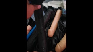 Double ended fisting toy