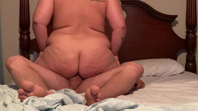 Thick PAWG sucking and fucking fat cock