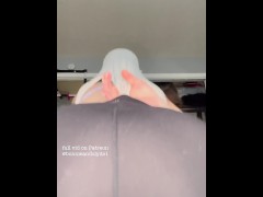 Squatting in an Atomic Wedgie 💋