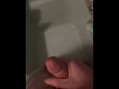 Shower handjob