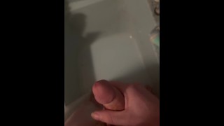 Shower handjob