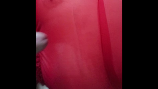 Cum on the tits of a BBW. Cumshot on the chest