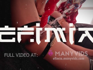 😈💦dark Sexy Fantasies | Efimia's CRAZY SQUIRT Compilation