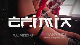 😈💦Dark Sexy Fantasies | Efimia's CRAZY SQUIRT compilation