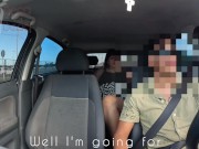 Preview 1 of I fuck the Uber driver, I don't have the money to pay him... he ends up inside me