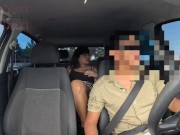 Preview 2 of I fuck the Uber driver, I don't have the money to pay him... he ends up inside me