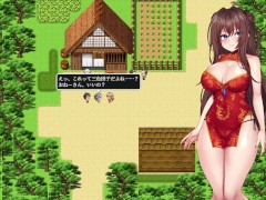 【#01 淫霊退魔師カエデ 実況(体験版)】爆乳チャイナ娘が背後からおっぱい揉まれ手マンされ、最後に口内射精フェラされて・・(ファンタジー同人エロゲー） - Screenshot 4 of 16 - Hentai Gameplay