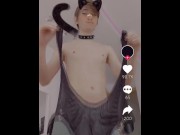 Preview 1 of BOY FORGOT TO CUT THE TIKTOK VIDEO