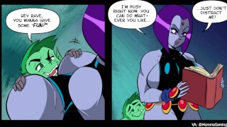 Mommagaming Kompilacja Komiksów Porno Teen Titans Raven