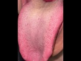 My tongue fetish