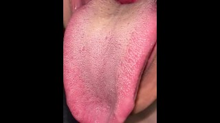 Mijn tong fetisj