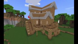如何在 Minecraft 中建造一座大木屋