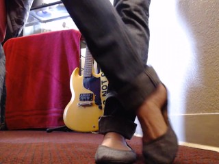 Серые кудрявые балетки Обувь Игровые джинсы