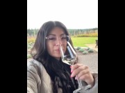 Preview 5 of Risky Public Sex At Winery with Friend's Wife