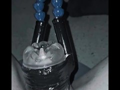 fleshlight meets fast fuckmaschine milkingmachine  🍆🤤