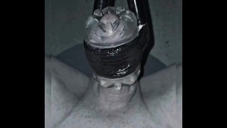 Torture of pinched cock ( Post Orgasm )