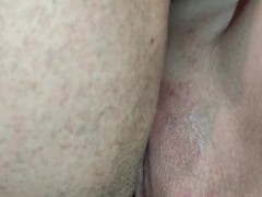 Clit Licking and Pussy Eating - Extreme Close Up Amateur MILF