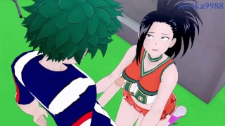 Plan D Of Momo Yaoyorozu Izuku Midoriya Has An Intense Sound On The Tee Road My Hero Is An Academic Pervert