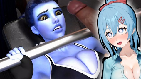 wow. could it be? the best hentai blowjob of all time?  Vtuber React! Widowmaker Free USE HENTAI