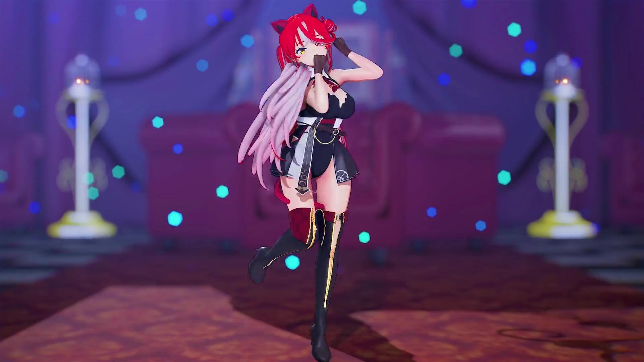 MMD Hololive60fps】《Houshou Marine (宝鐘マリン)》~《Nyan Cat EX》~(daniwellP Feat.  桃音モモ) - Pornhub.com