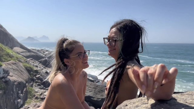 ME AND MY FRIEND GOT ​​HORNY AND FUCKED ON THE NUDE BEACH