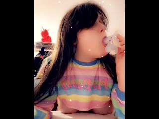 POV : La Petite Princesse De La Pipe De Papa