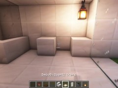 Modern mansion with pool / Minecraft Tutorial - Screenshot 11 of 16 - Minecraft