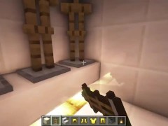 Modern mansion with pool / Minecraft Tutorial