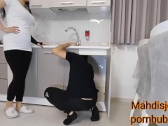 سکس ایرانی با لوله کش حشری جای دستمزد بهش کوس دادم ، داستانی پر از مکالمه فارسی 🤤 2/16