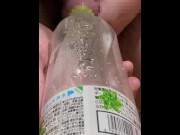 Preview 1 of Filled a plastic bottle with huge cum load