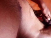 Preview 2 of Male Masturbation - I woke up very horny and couldn't resist cumming all over my body...
