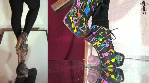 My new colourful ankle boots