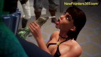 太空妓女命运 - 5 分钟样本：命运与太空卡车司机对峙