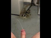 Preview 6 of Pissing on the floor while sitting