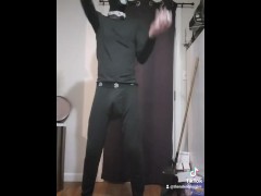 Playing with my balls being silly