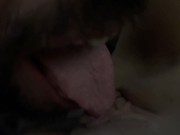 Preview 4 of Netflix with my stepbrother, I couldn't resist having sex. I rode his big cock until I came twice.