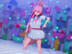 【MMD Blue Archive/60fps】《Hanako (浦和ハナコ)》~(Giga) ~《CH4NGE (ft.可不)》》