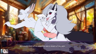 Big bag futanari wolfgirl parte 2 - Futanari wolfgirl fucks bunny boy