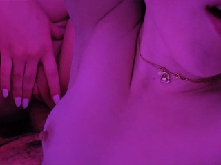 Little Slut Rubs the Cock Moaning Loudly Fingers herself and Gets Hard Fuck in Front of Orgasm POV