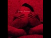 Preview 1 of Horseback riding under the red light, Amateur Real Couple
