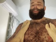 Preview 3 of HAIR EVERYWHERE - Two Hairy Men Fuck Bareback (TRAILER)