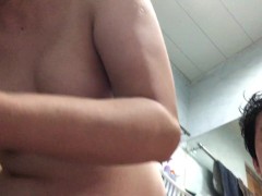 香港情侶洗手間內自拍裸體化妝過程 - Screenshot 7 of 16 - Naked