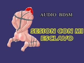 AUDIO ASMR - Sesión Con Mi Esclavo - Español.